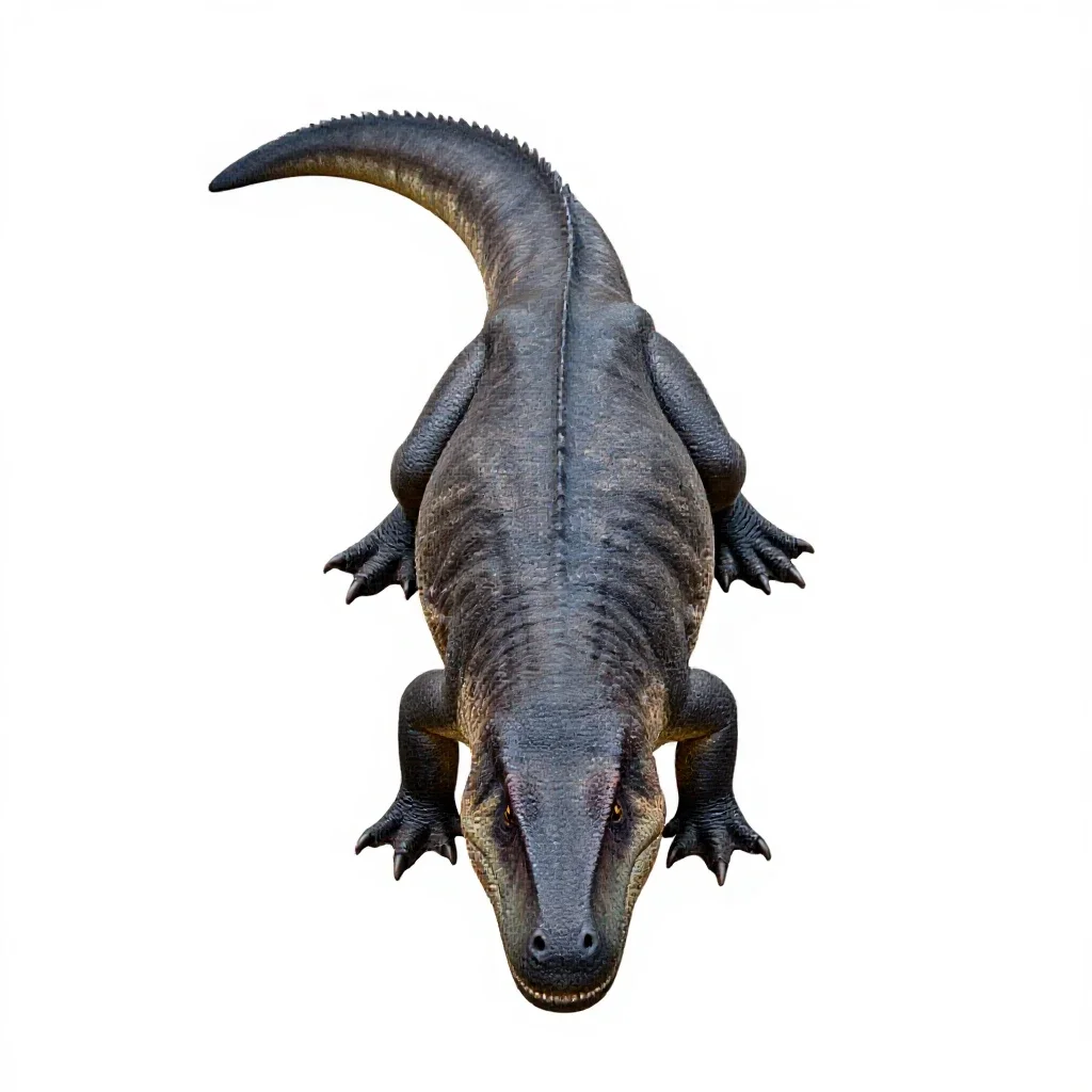 Dimetrodon isolated on a white background