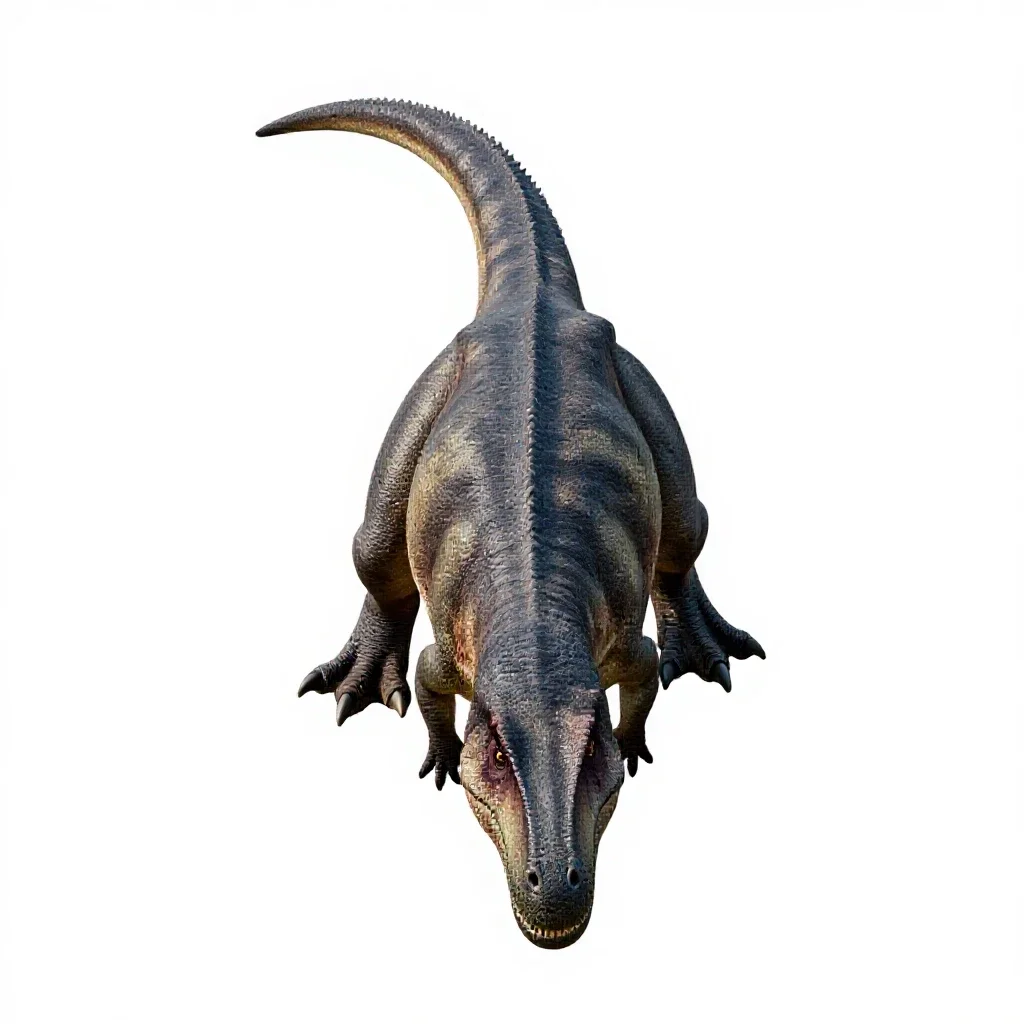 Megalosaur isolated on a white background