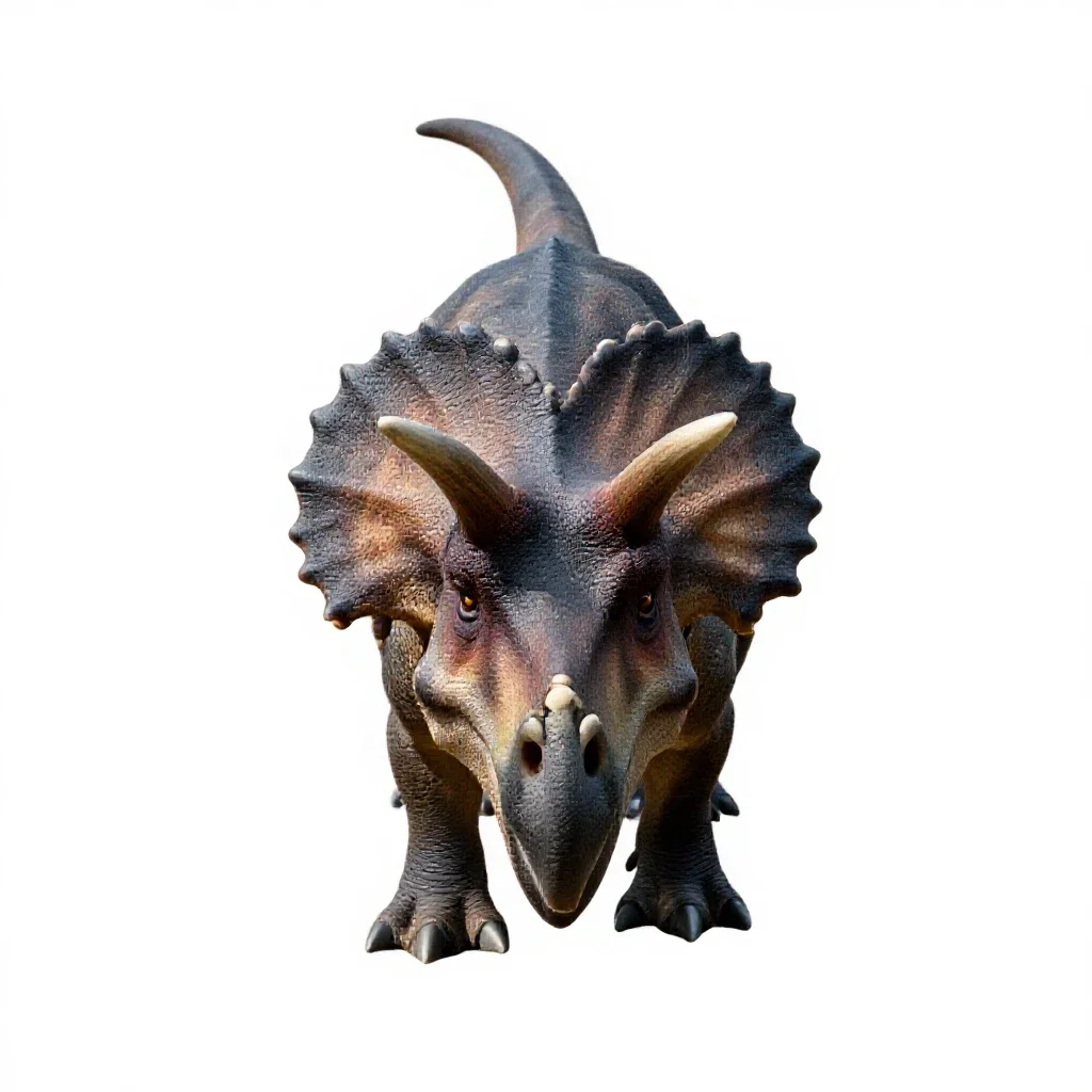 Protoceratops isolated on a white background