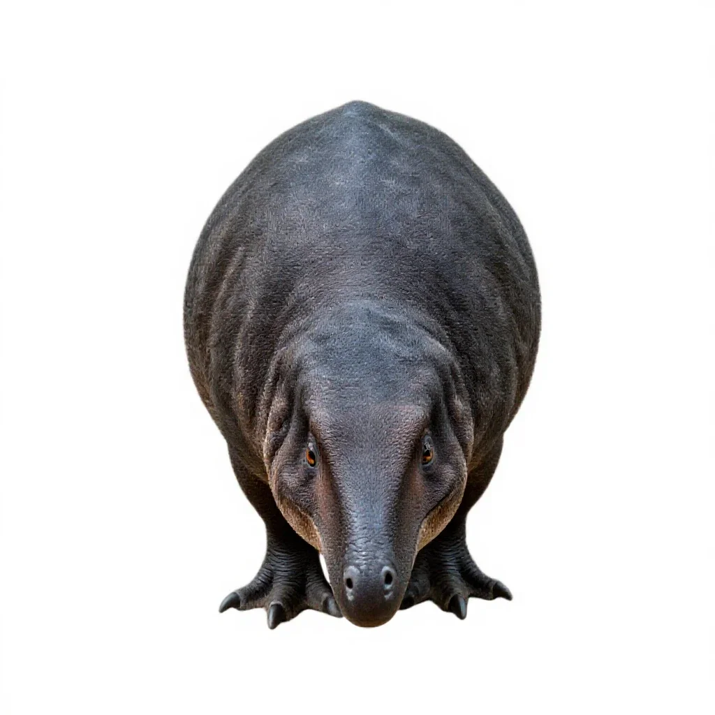 Psittacosaur isolated on a white background