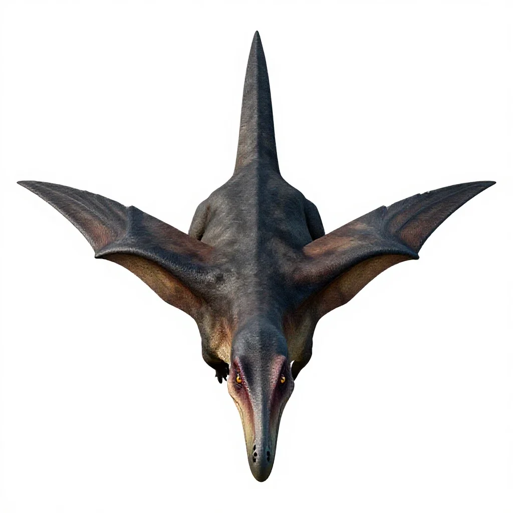 Pterodactyl isolated on a white background