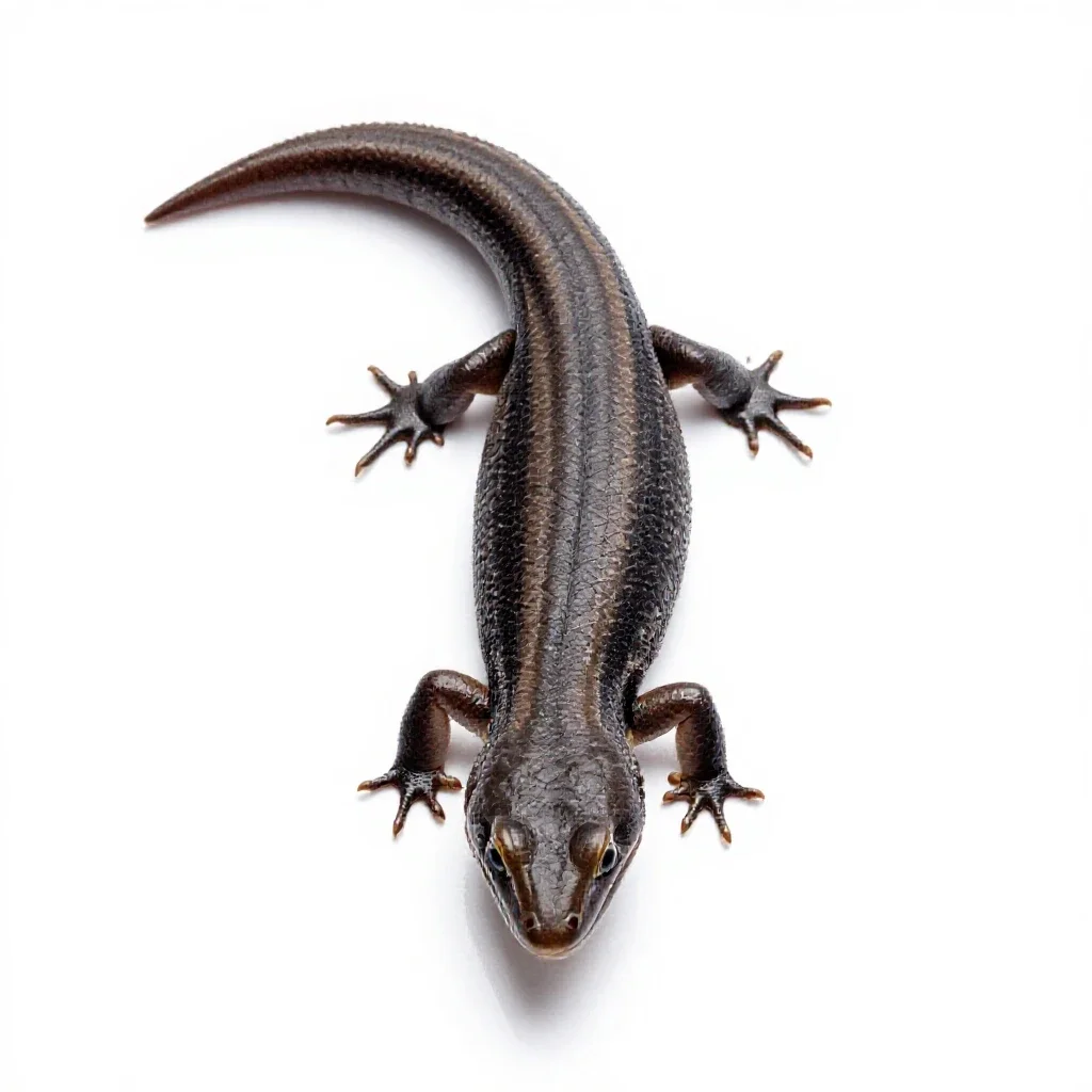 Racerunner isolated on a white background
