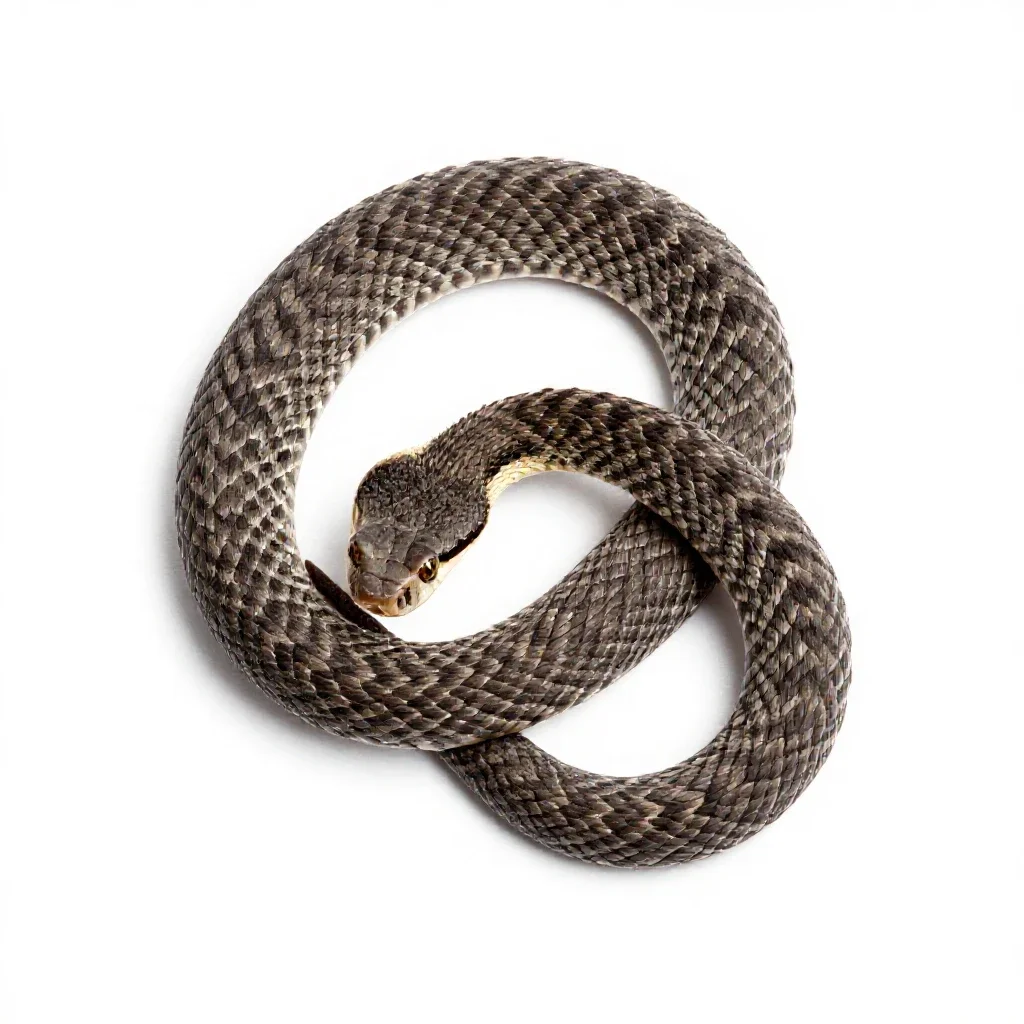 Sidewinder isolated on a white background