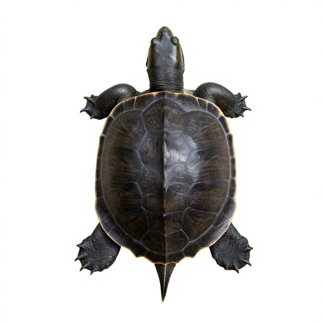 Smooth softshell isolated on a white background