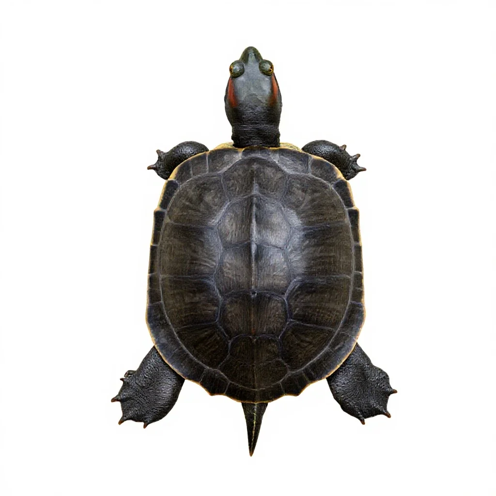 Terrapin isolated on a white background