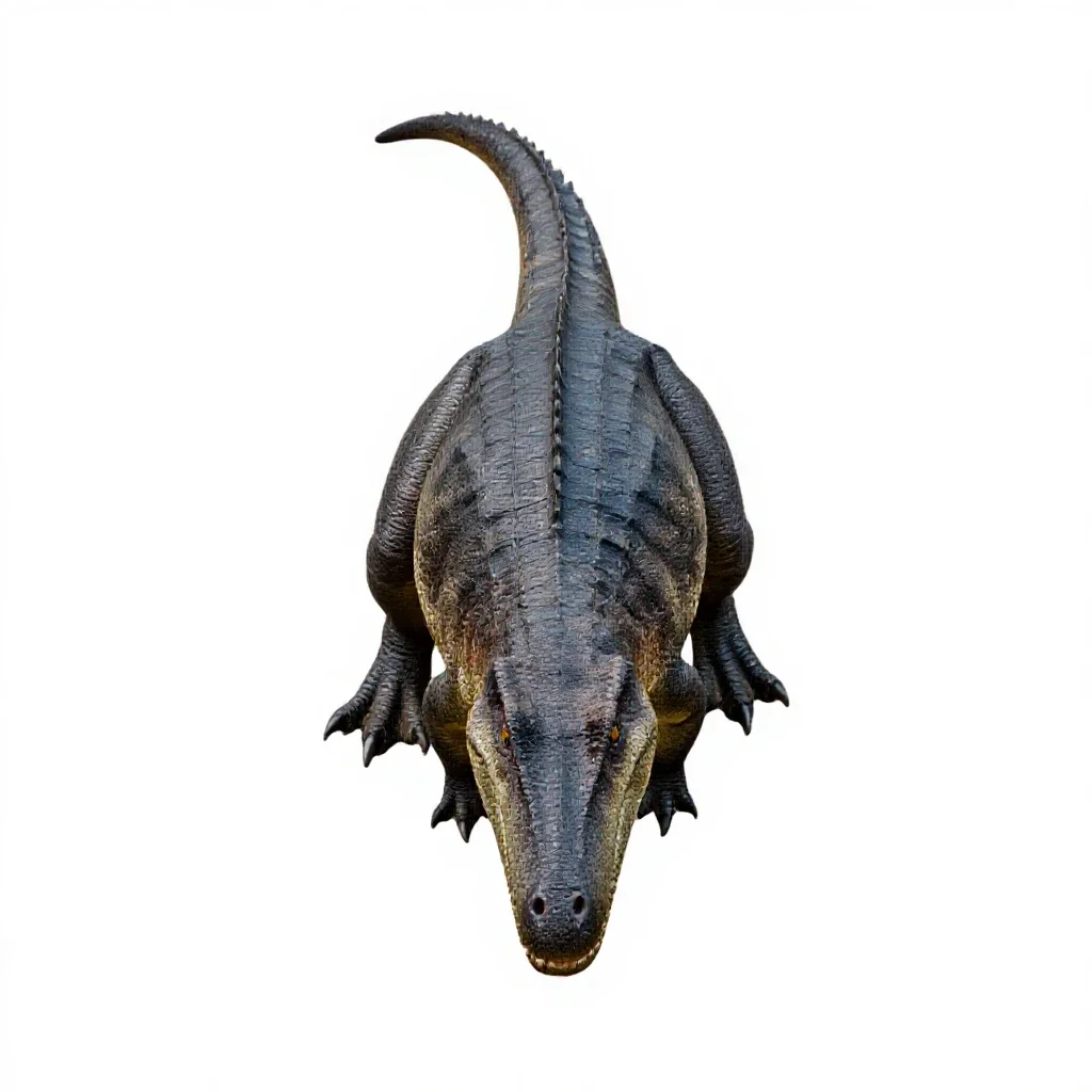 Thecodont isolated on a white background