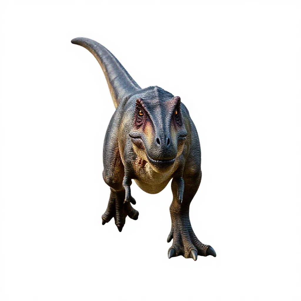 Velociraptor isolated on a white background