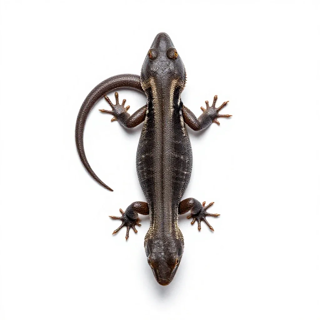 Whiptail isolated on a white background