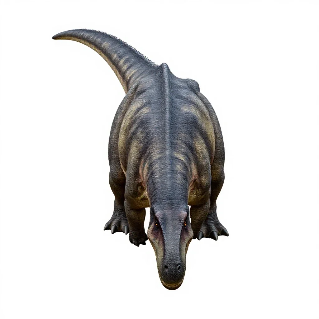 Apatosaur isolated on a white background