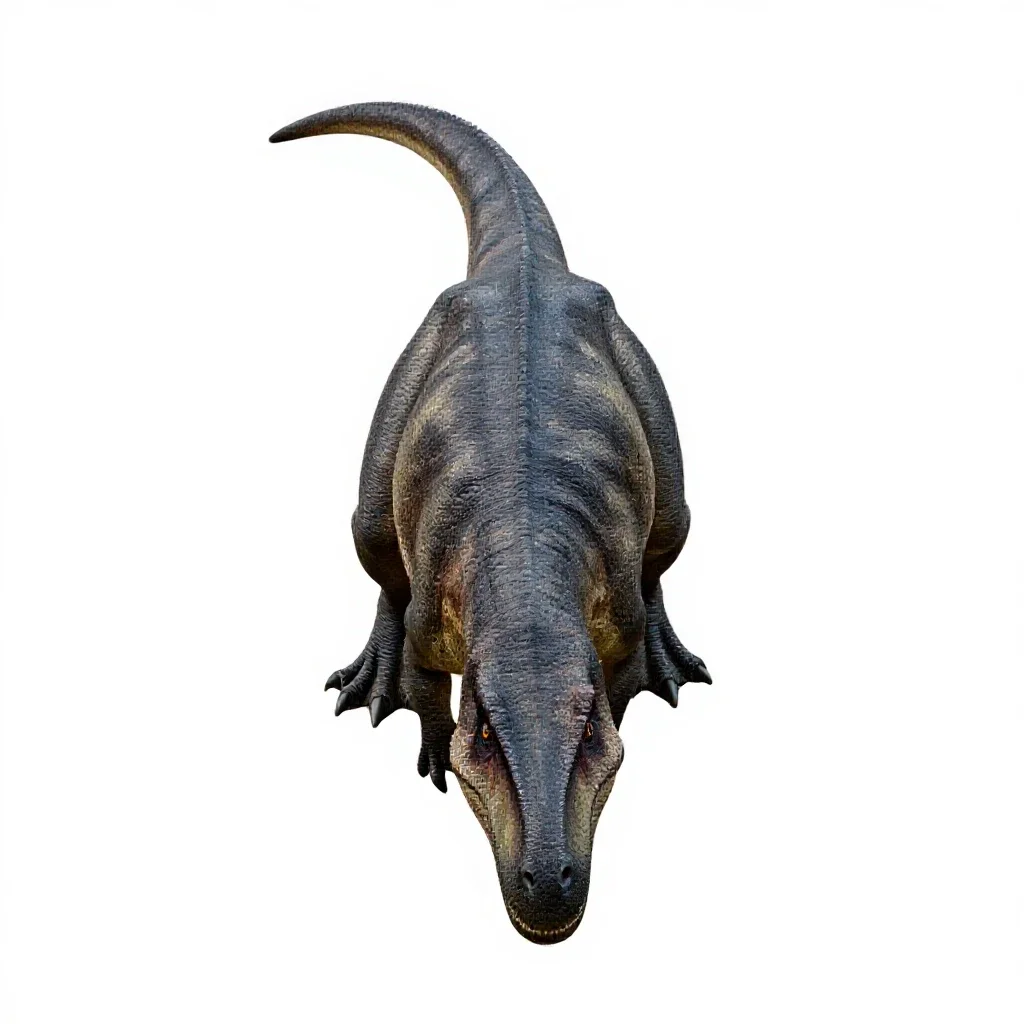 Archosaur isolated on a white background