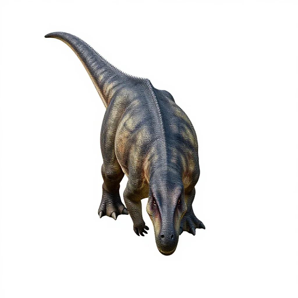 Argentinosaur isolated on a white background