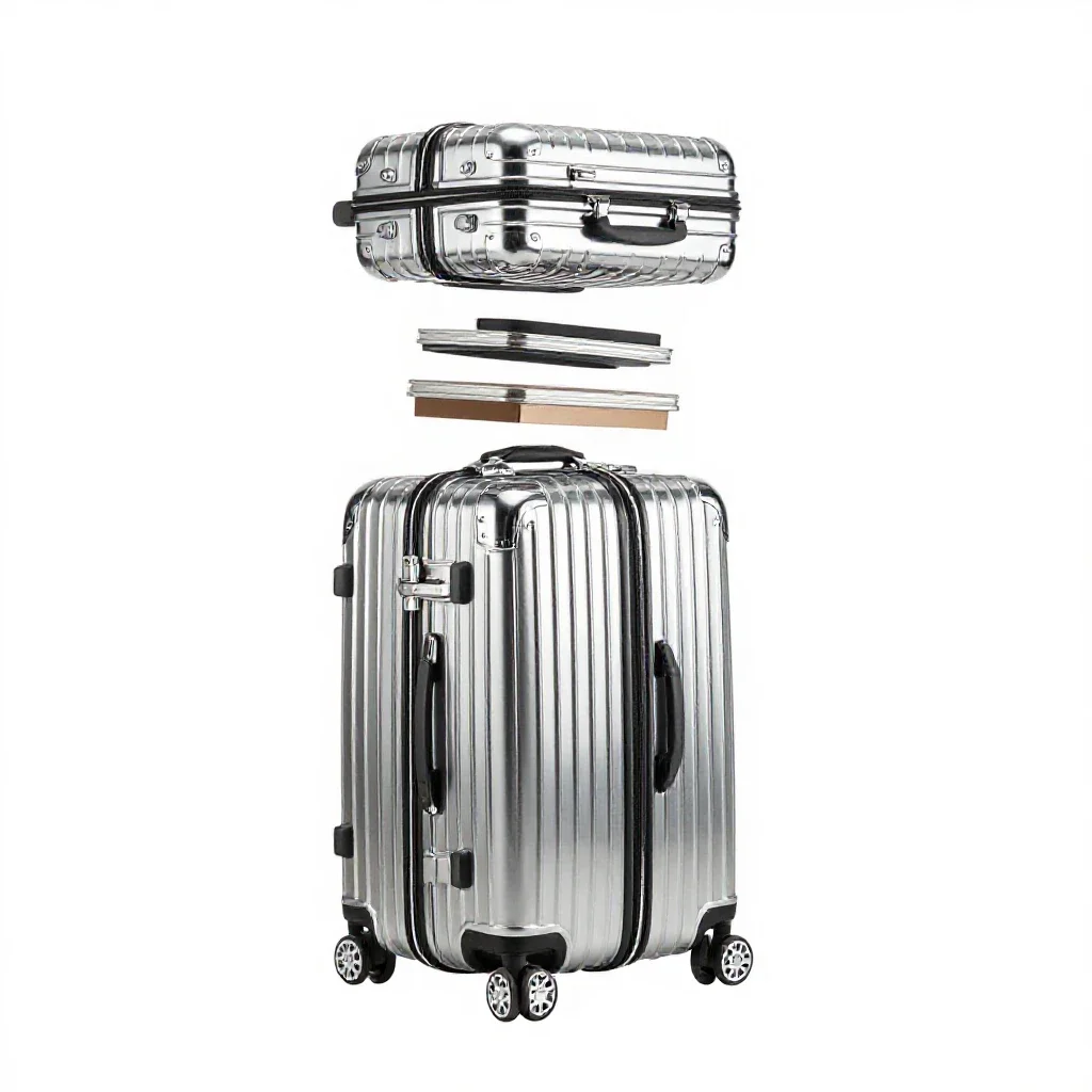 Baggage isolated on a white background