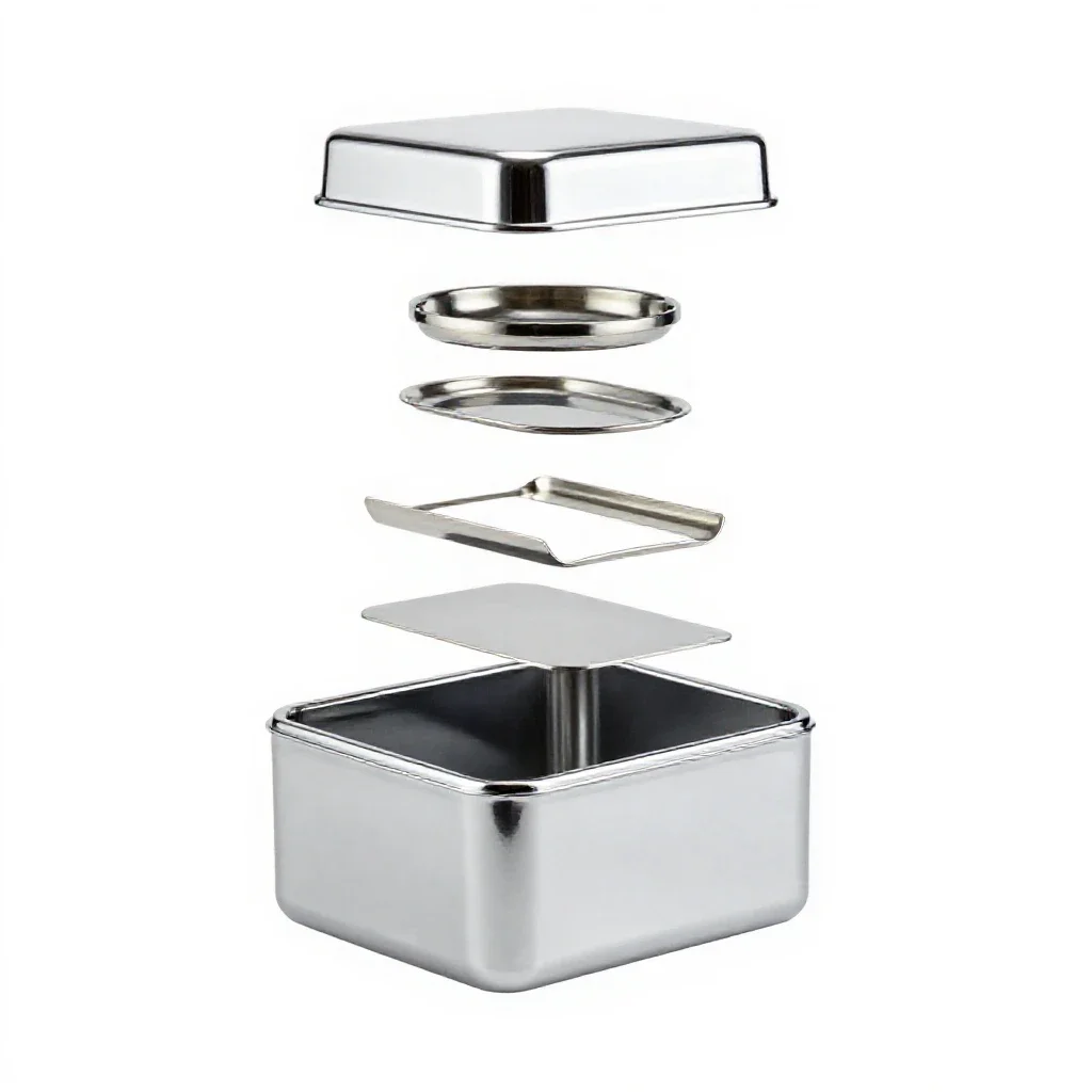 Bandbox isolated on a white background