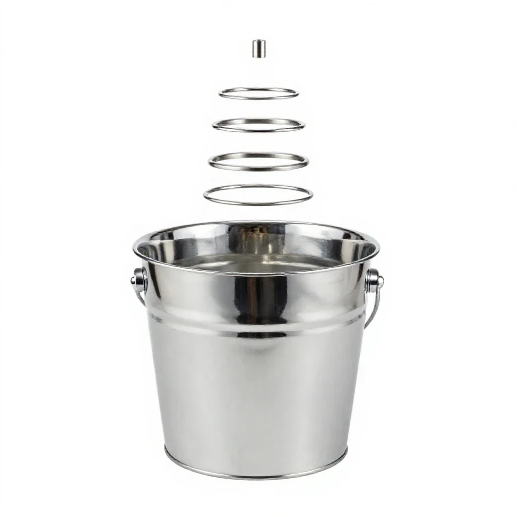 Bucket isolated on a white background