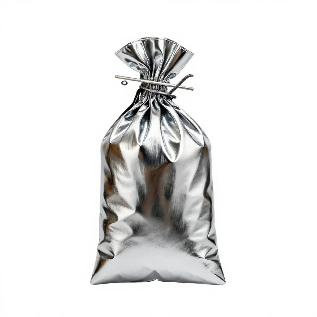 Burn bag isolated on a white background