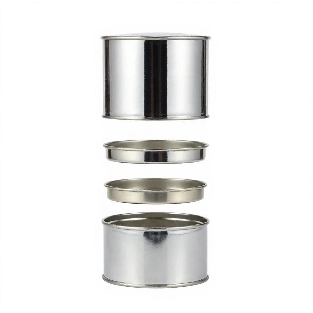 Canister isolated on a white background