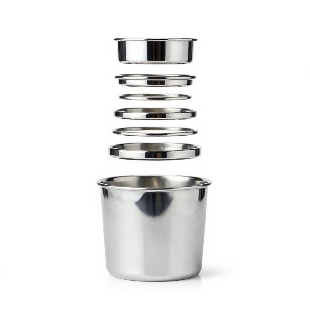 Container isolated on a white background