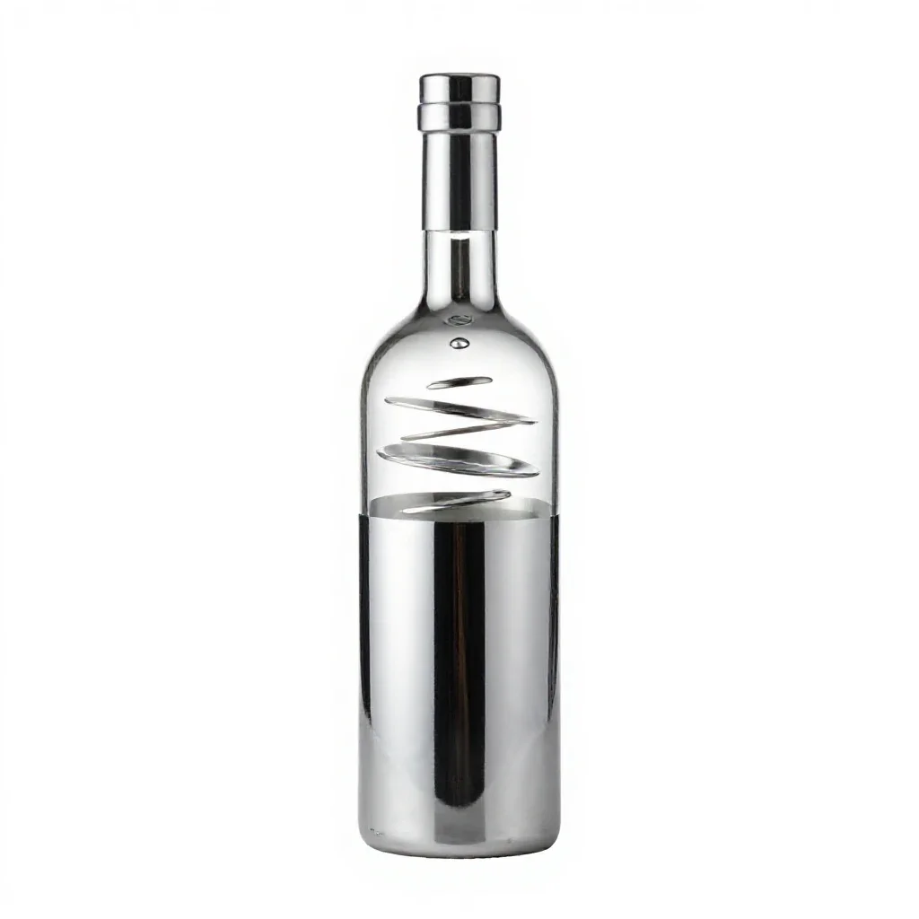 Cruet isolated on a white background