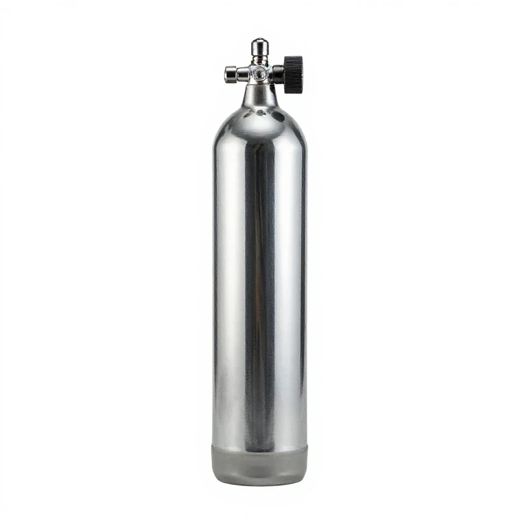 Cylinder isolated on a white background