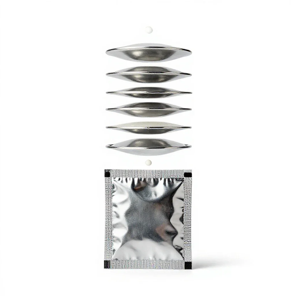 Dime bag isolated on a white background