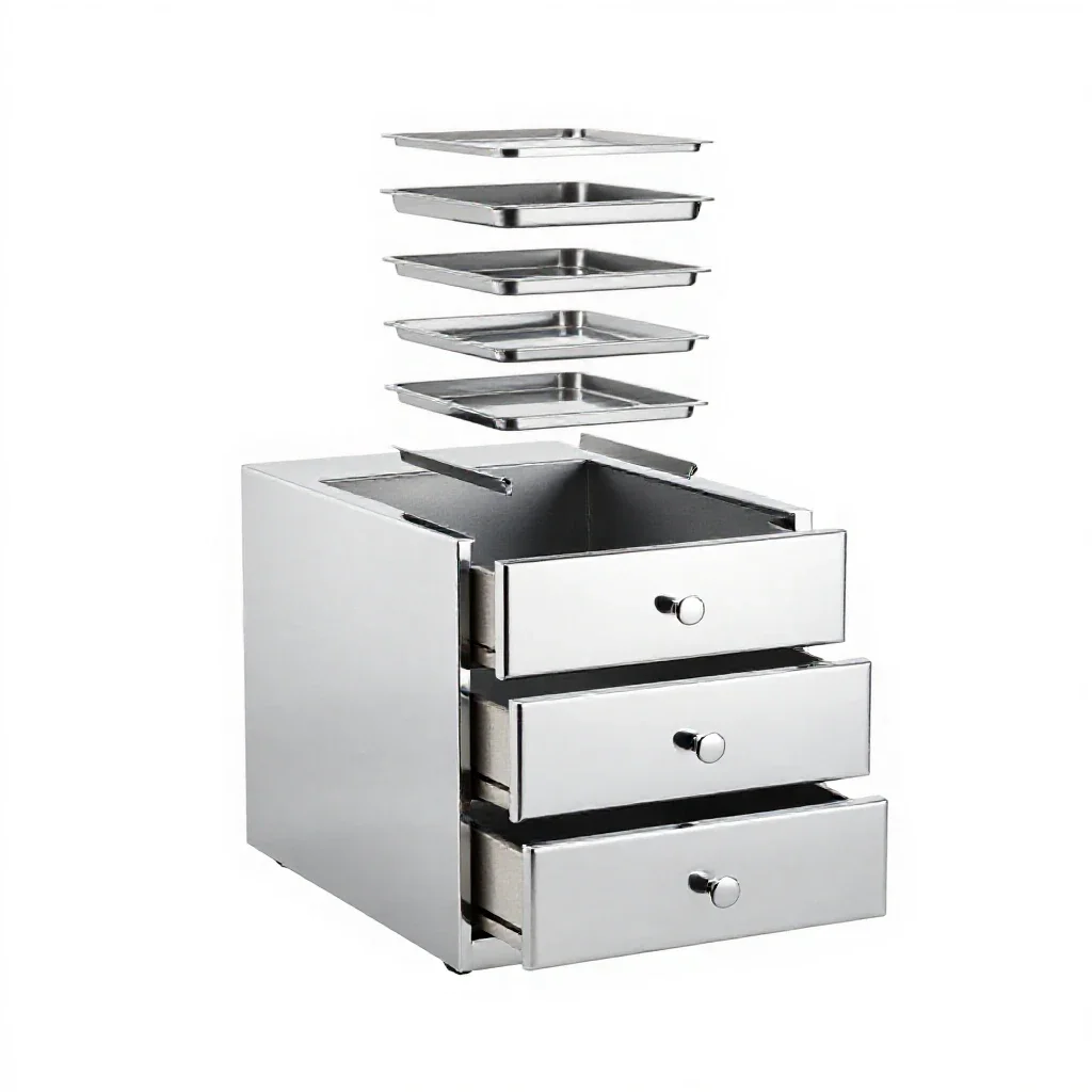 Drawer isolated on a white background