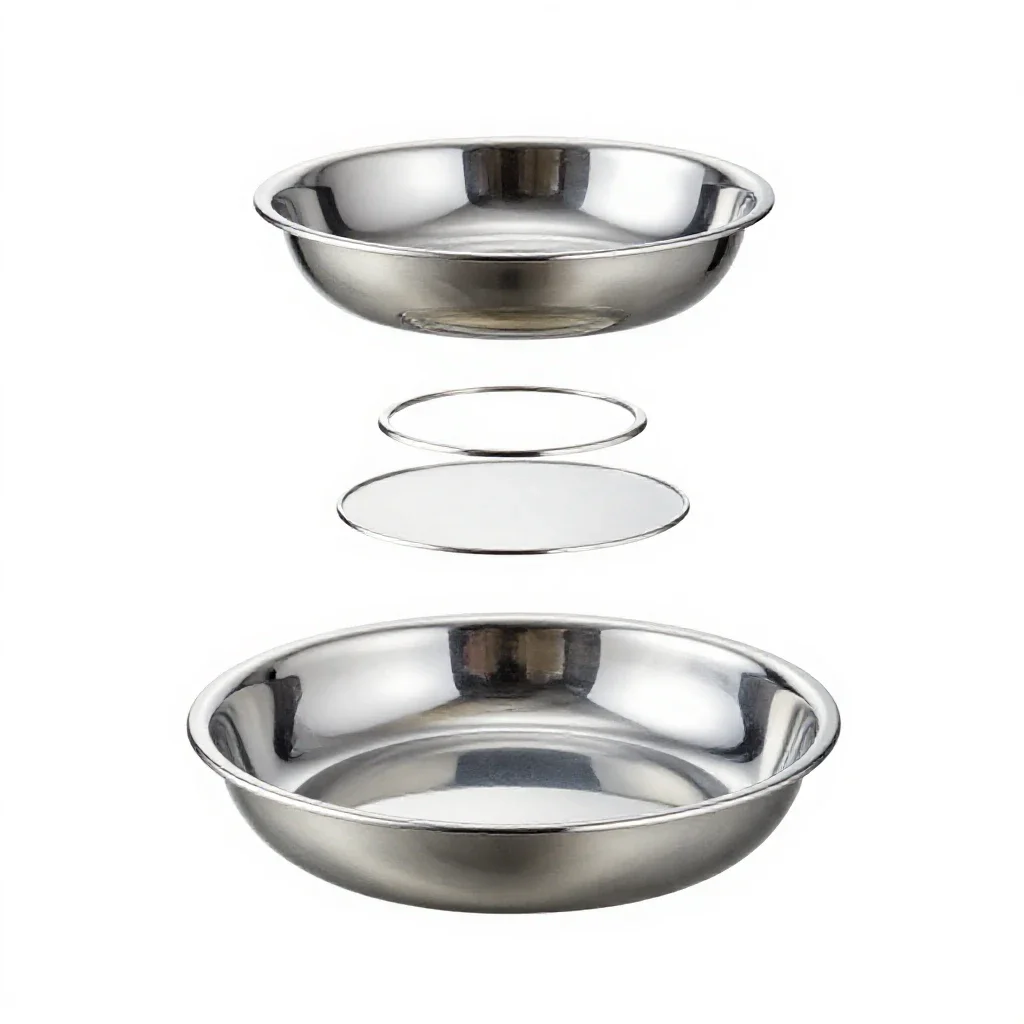 Drip pan isolated on a white background