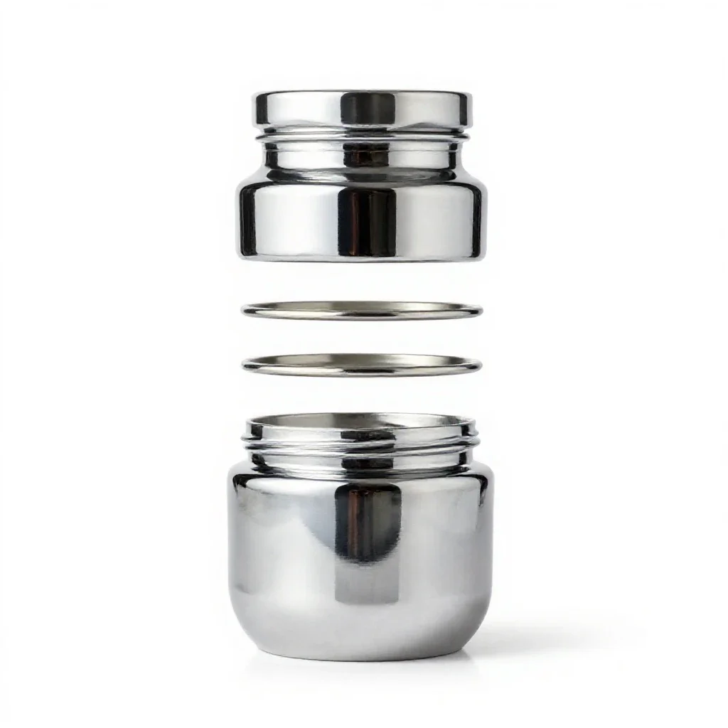 Jampot isolated on a white background