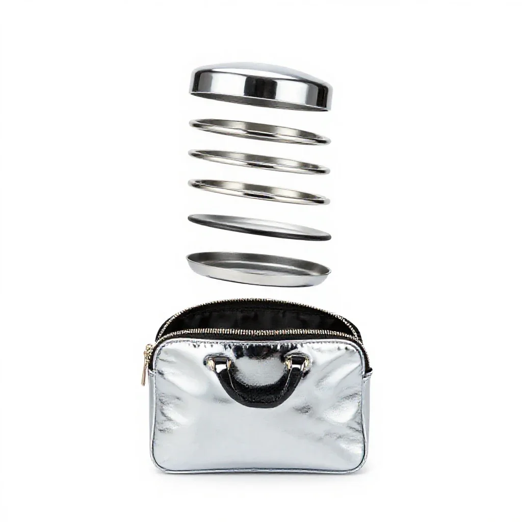 Kitbag isolated on a white background