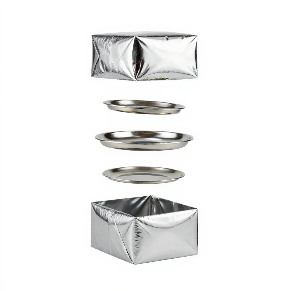 Package isolated on a white background