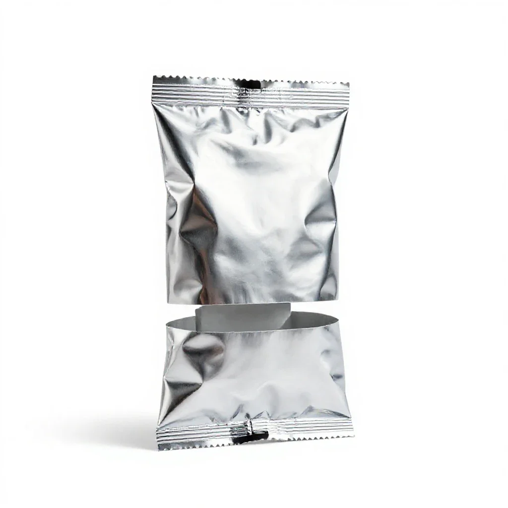 Packet isolated on a white background
