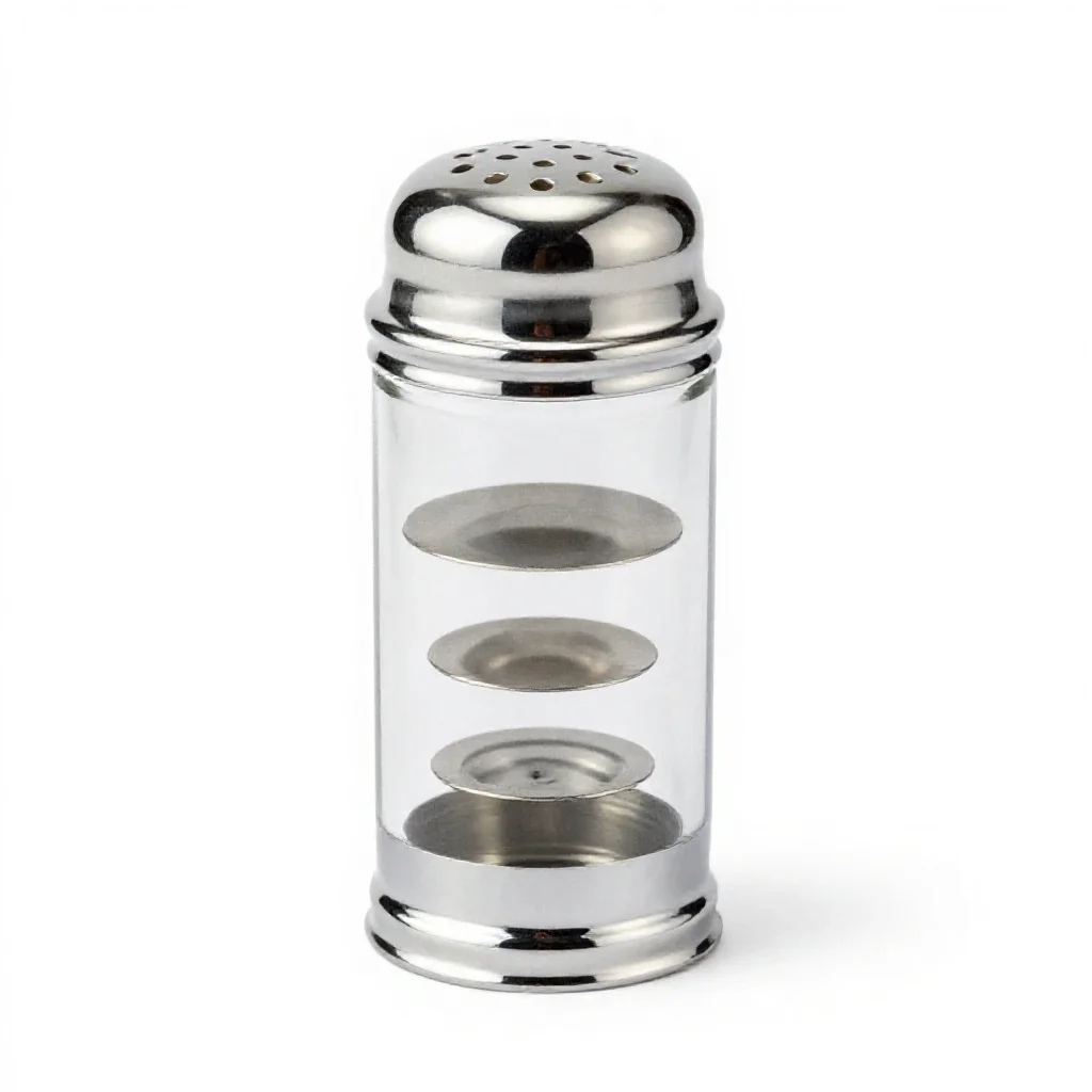 Pepper shaker isolated on a white background