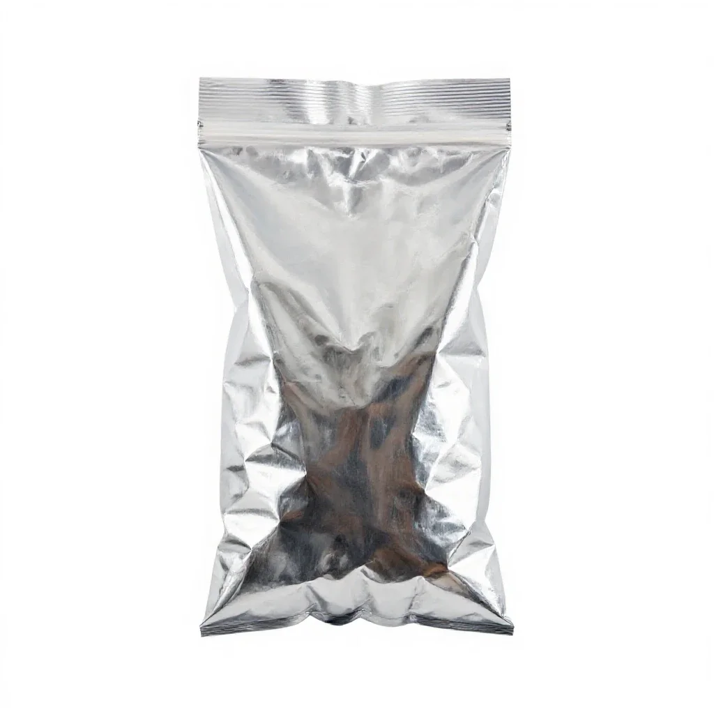 Plastic bag isolated on a white background