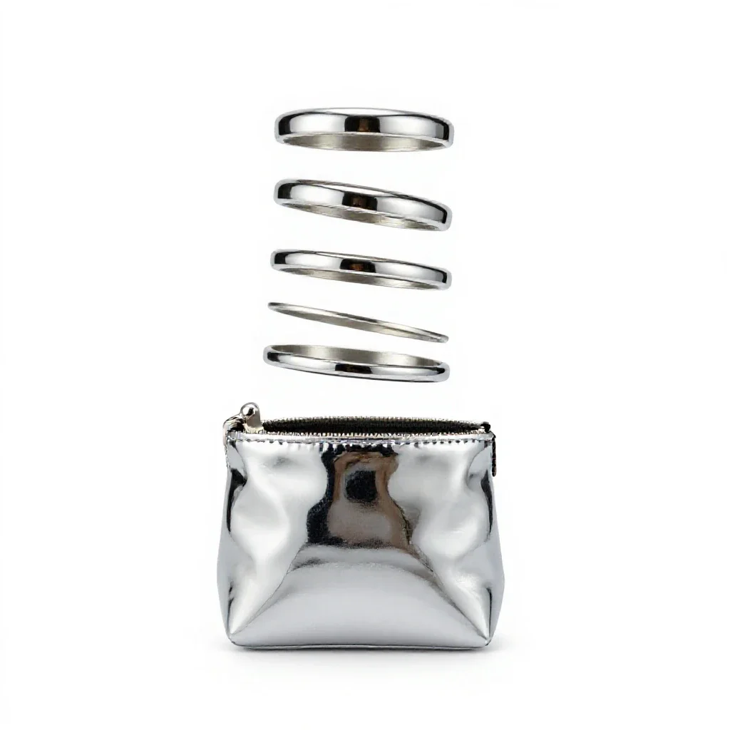 Pouch isolated on a white background