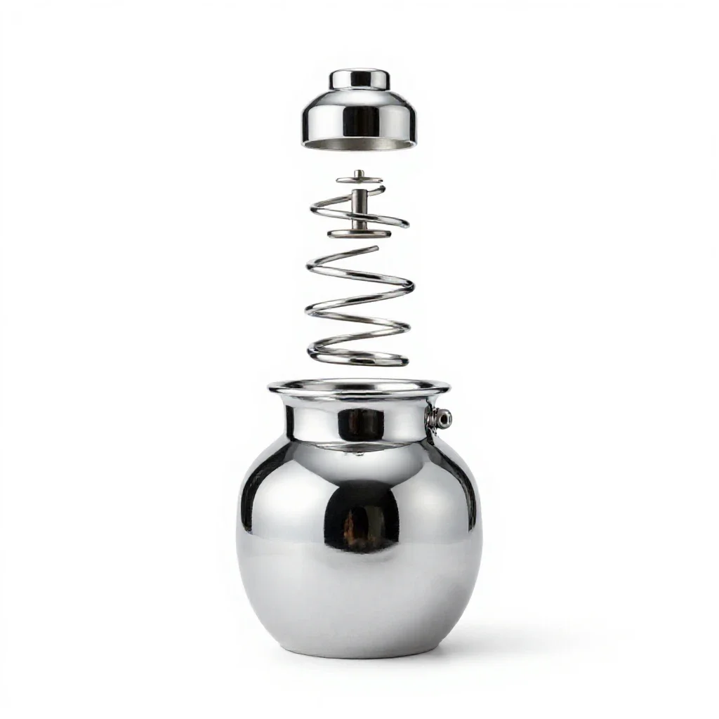 Powder keg isolated on a white background