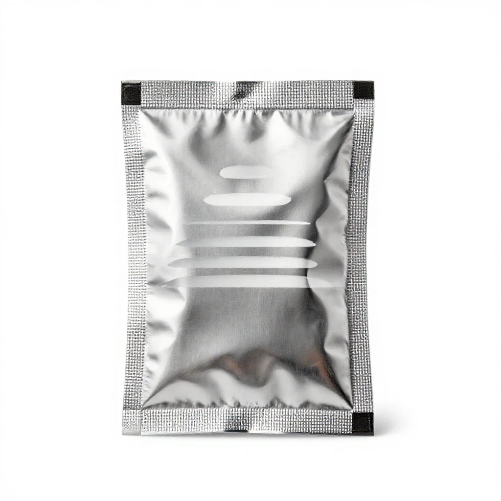 Sachet isolated on a white background
