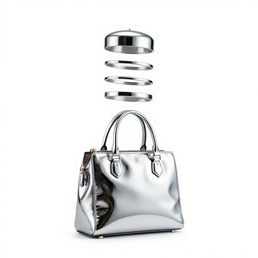 Satchel isolated on a white background