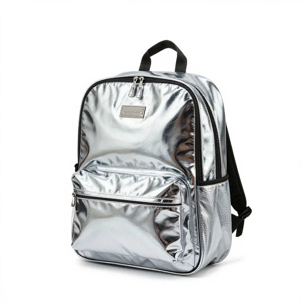 Schoolbag isolated on a white background