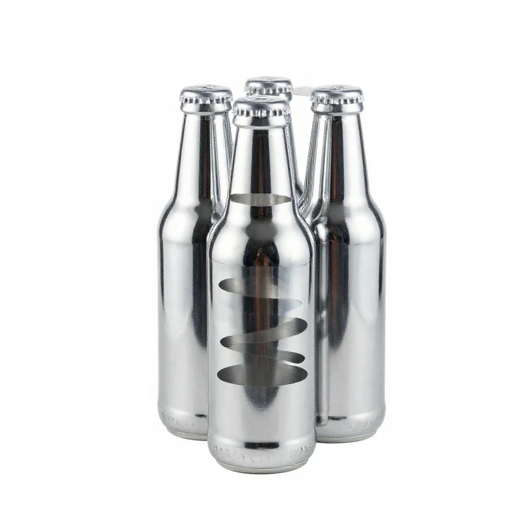 Six-pack isolated on a white background