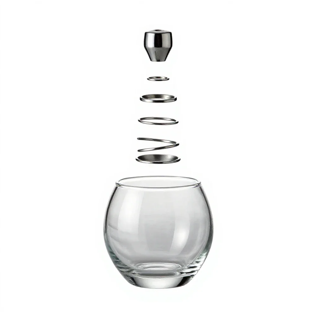 Snifter isolated on a white background