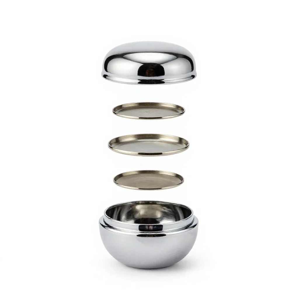 Snuffbox isolated on a white background