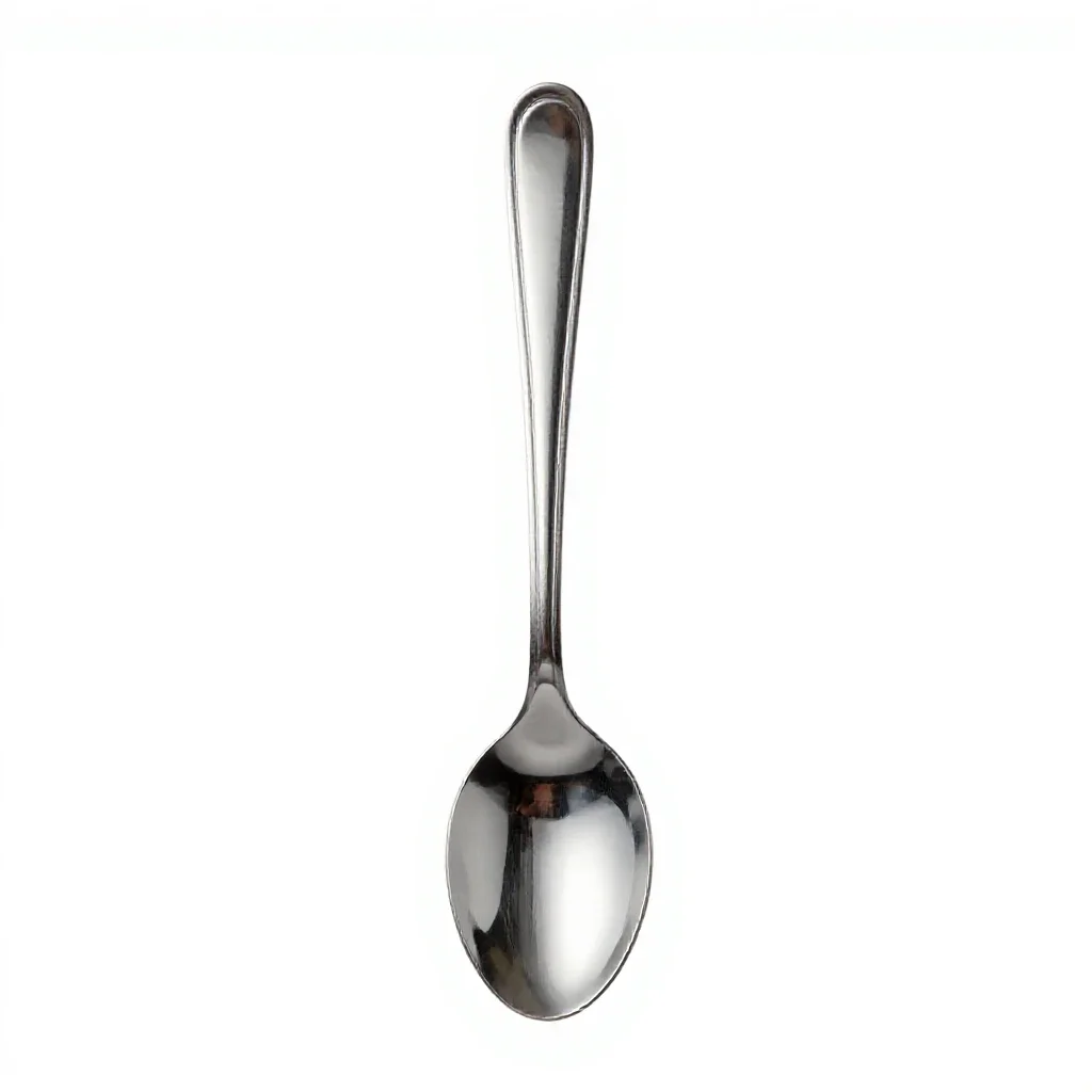 Soupspoon isolated on a white background