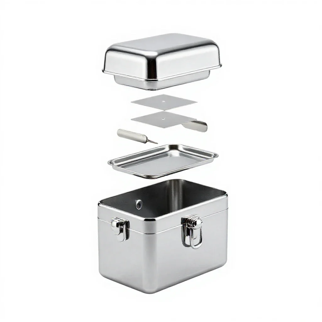 Strongbox isolated on a white background