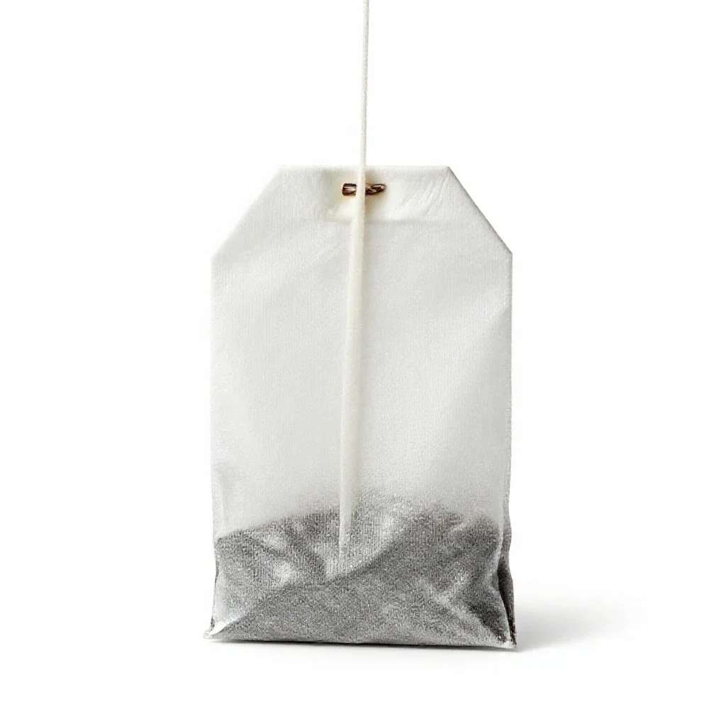 Tea bag isolated on a white background