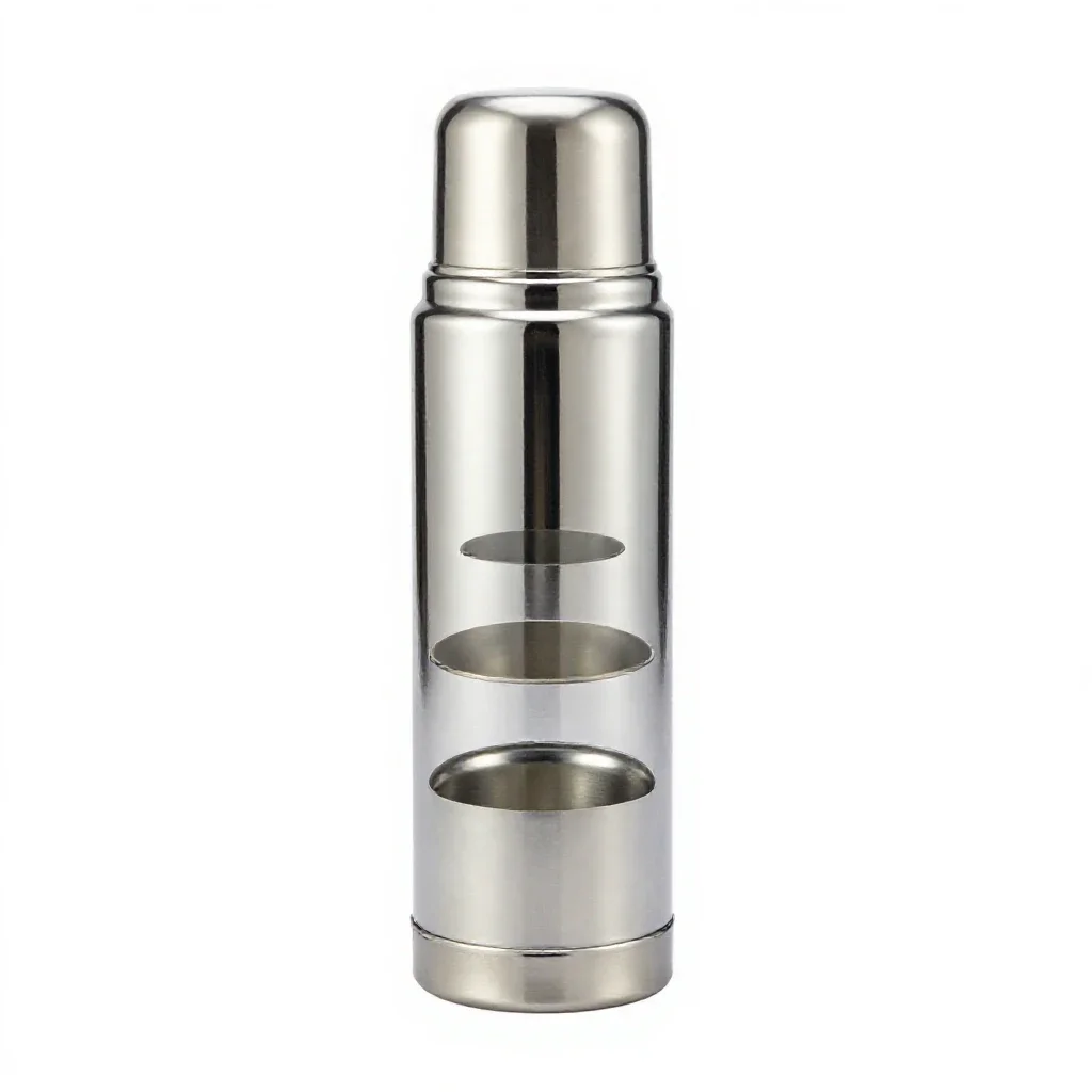 Thermos isolated on a white background