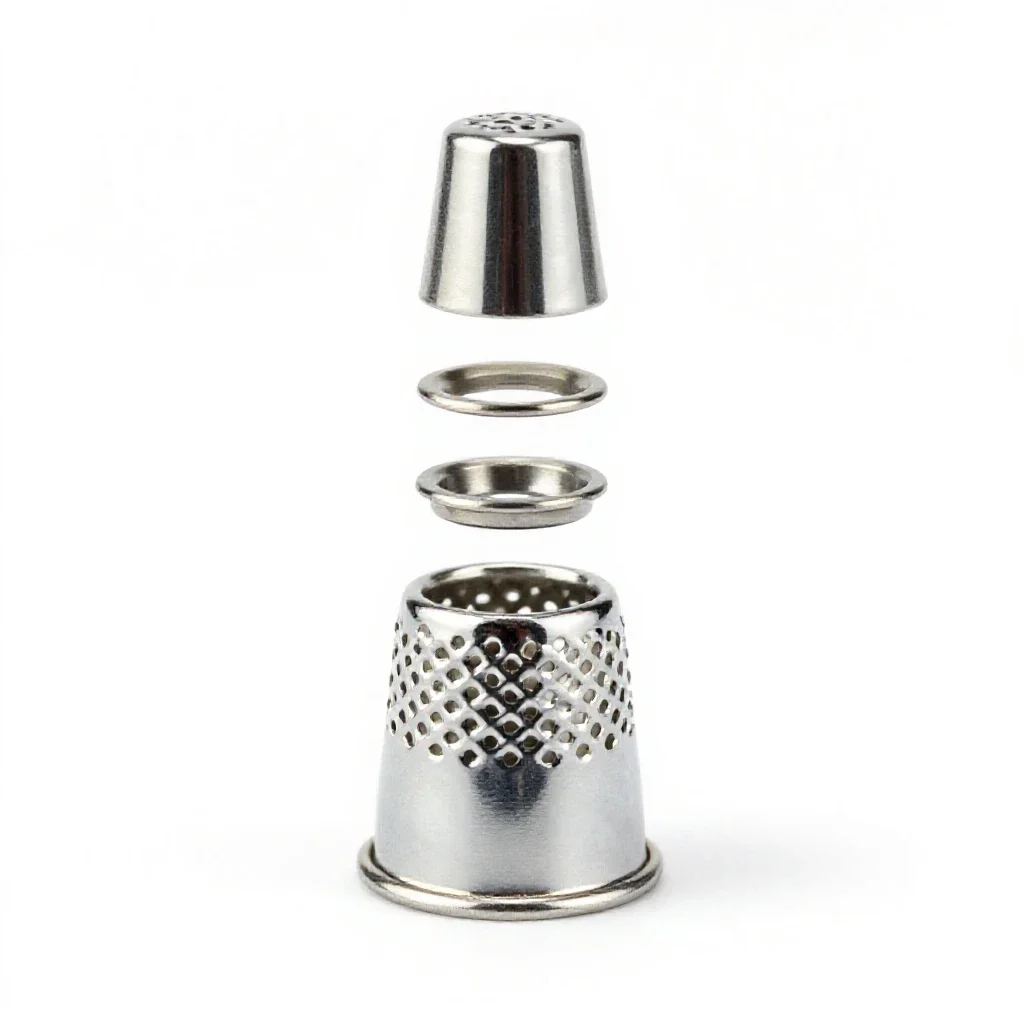 Thimble isolated on a white background