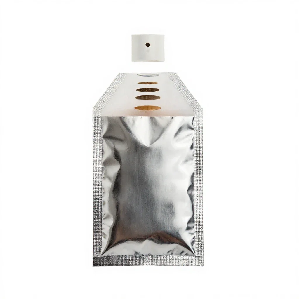 Tobacco pouch isolated on a white background