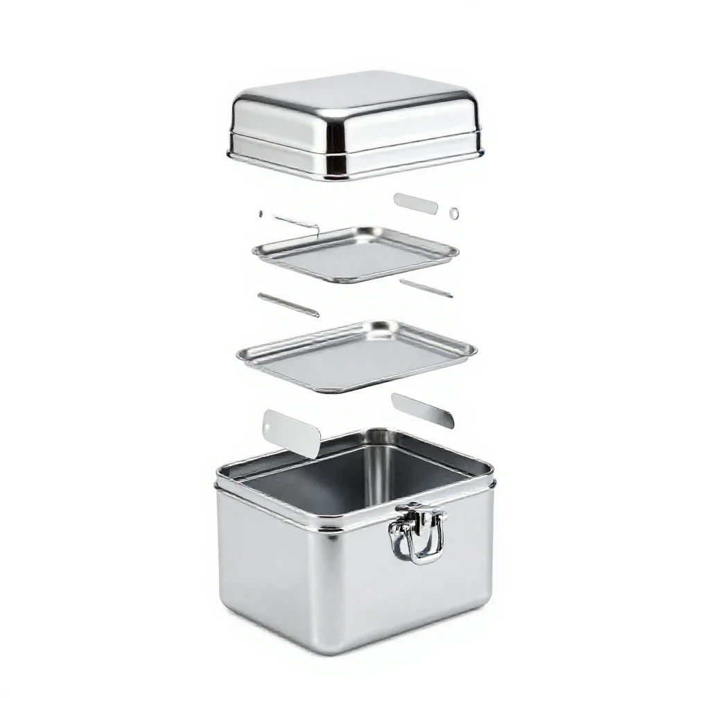 Toy box isolated on a white background
