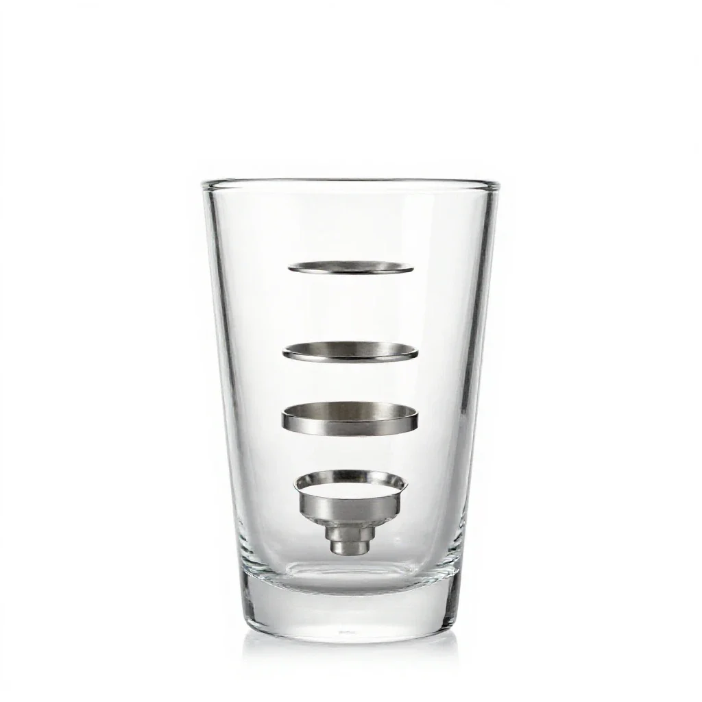 Tumbler isolated on a white background