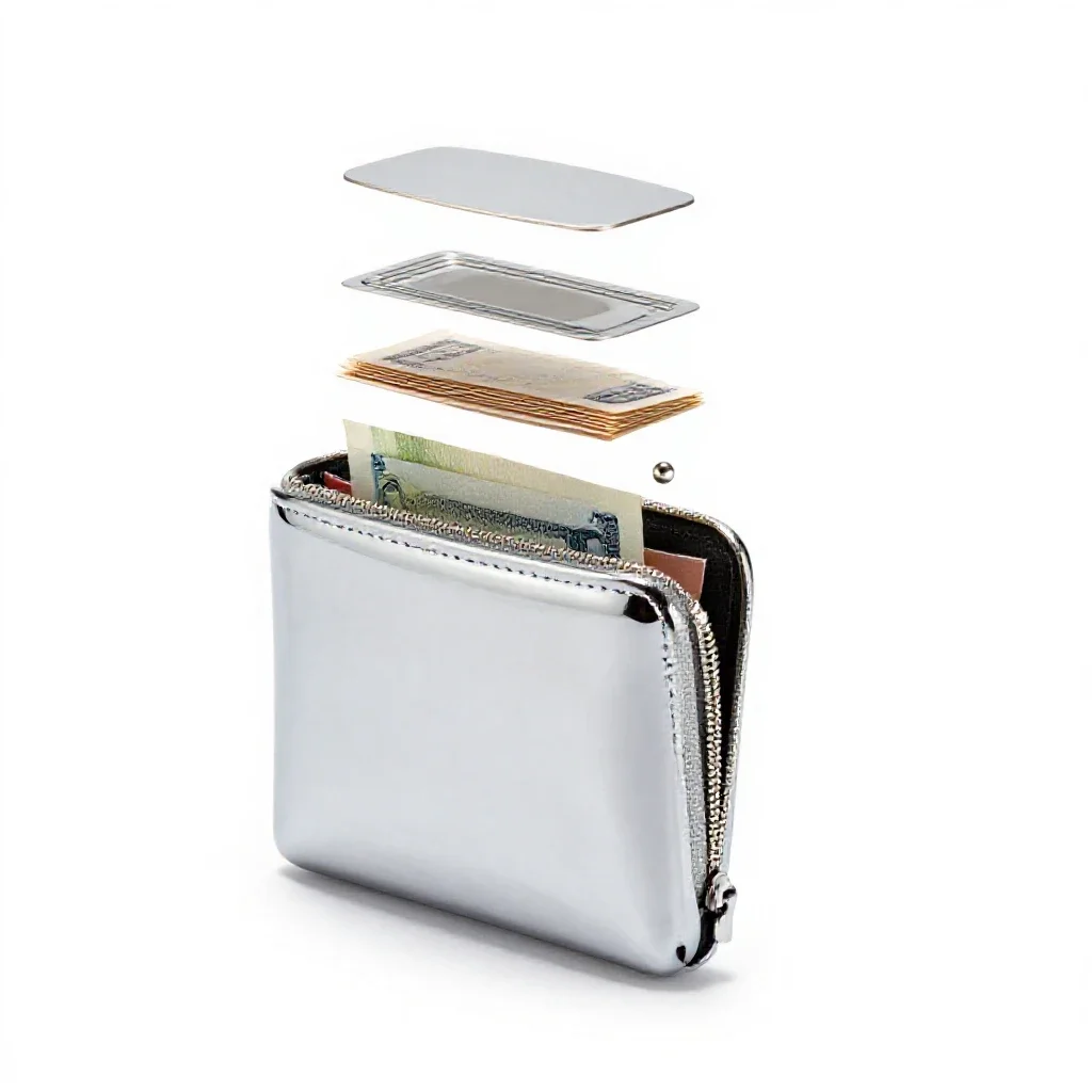 Wallet isolated on a white background