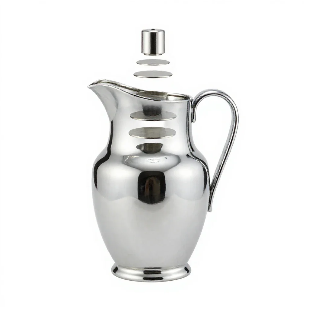 Water jug isolated on a white background